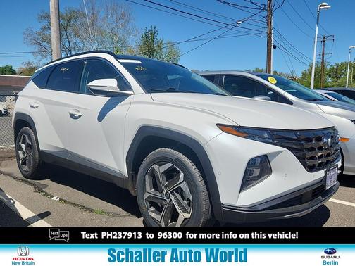 Serenity White Pearl 2023 Hyundai TUCSON Limited