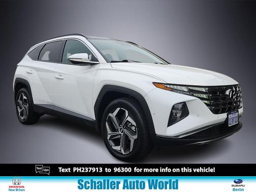 Serenity White Pearl 2023 Hyundai TUCSON Limited