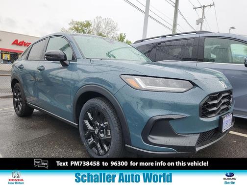 Nordic Forest Pearl 2023 Honda HR-V AWD Sport