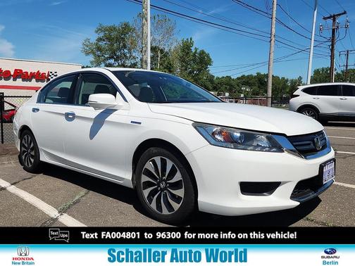White Orchid Pearl 2015 Honda Accord Hybrid EX-L