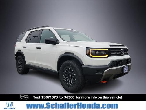 Platinum White Pearl - WX 2026 Honda Passport AWD TrailSport