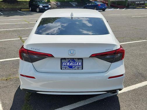Platinum White Pearl 2024 Honda Civic Sport