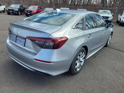 Solar Silver Metallic 2026 Honda Civic LX