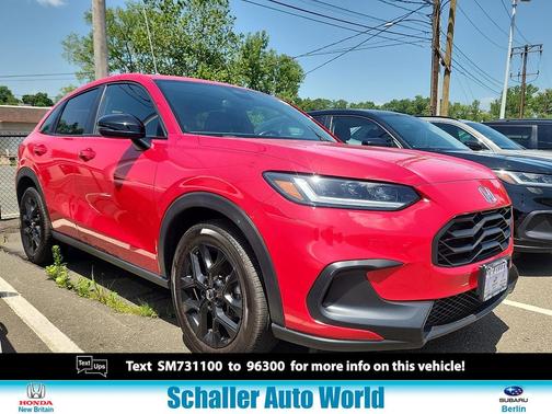 Milano Red 2025 Honda HR-V AWD Sport