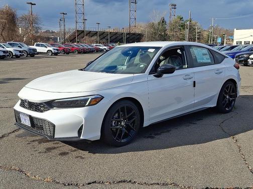 Platinum White Pearl 2026 Honda Civic Sport