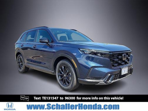 Canyon River Blue Metallic 2026 Honda CR-V Hybrid Sport-L AWD