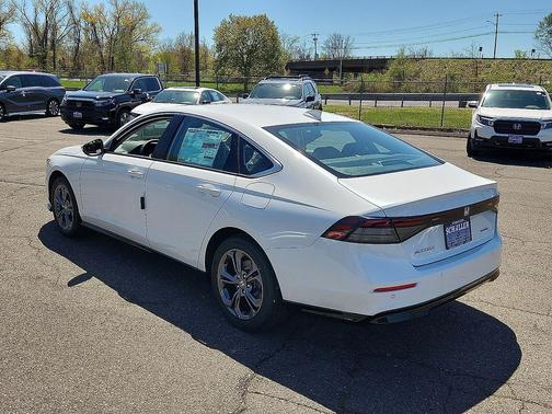 Platinum White Pearl 2026 Honda Accord Hybrid EX-L