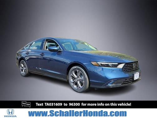 Canyon River Blue Metallic 2026 Honda Accord Hybrid EX-L