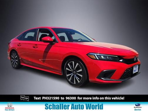 Rallye Red - RE 2023 Honda Civic EX