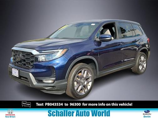 Obsidian Blue Pearl 2023 Honda Passport AWD EX-L