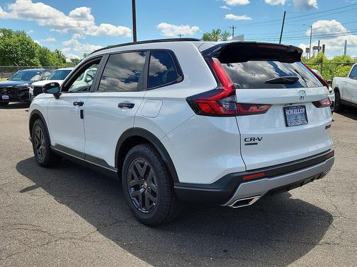 Platinum White Pearl 2026 Honda CR-V Hybrid TrailSport AWD