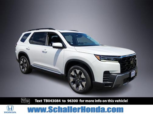 Platinum White Pearl - WX 2026 Honda Pilot Touring 8-Passenger