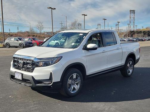 Platinum White Pearl 2026 Honda Ridgeline RTL