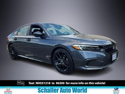 Gray 2022 Honda Civic Sport