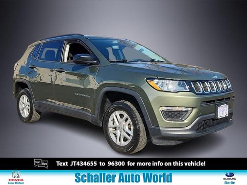 Olive Green Pearlcoat 2018 Jeep Compass Sport