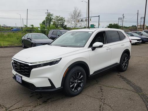 Platinum White Pearl 2026 Honda CR-V EX-L AWD