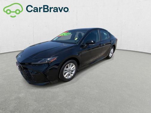 Midnight Black Metallic 2025 Toyota Camry LE