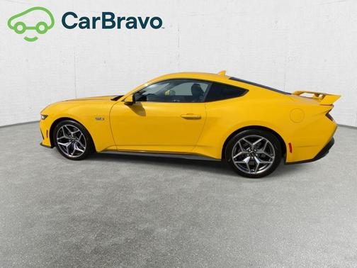 Yellow 2024 Ford Mustang GT Premium