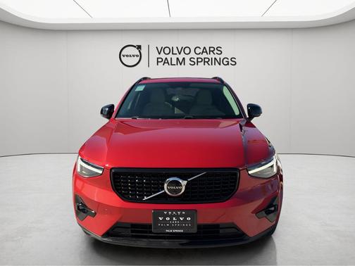 Red 2025 Volvo XC40 B5 Ultra Dark Theme