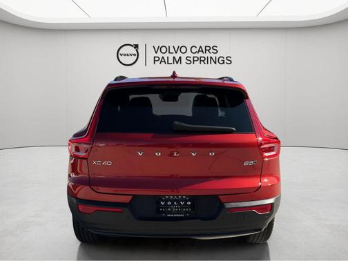 Red 2025 Volvo XC40 B5 Ultra Dark Theme