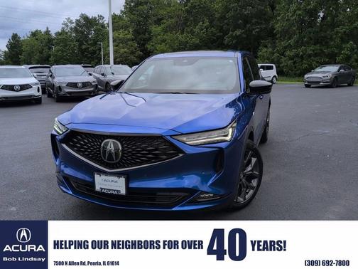Apex Blue Pearl 2024 Acura MDX
