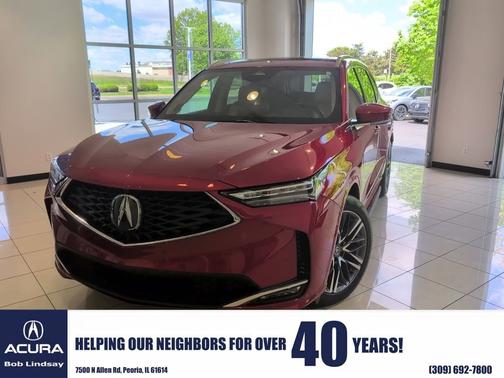 Performance Red Pearl 2025 Acura MDX