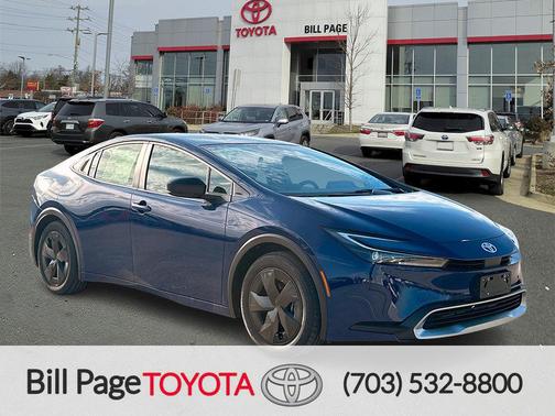 Reservoir Blue 2026 Toyota Prius Plug-In Hybrid SE