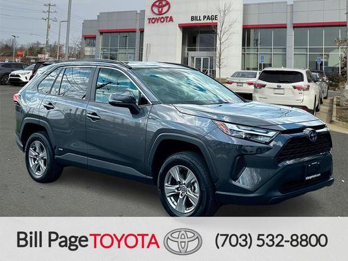 Magnetic Gray 2023 Toyota RAV4 Hybrid LE