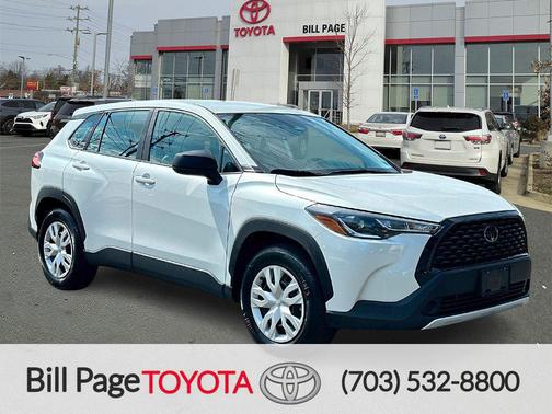 Wind Chill Pearl 2024 Toyota Corolla Cross L