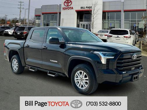 Midnight Black Metallic 2025 Toyota Tundra SR5