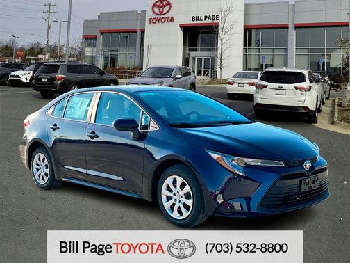 Blueprint 2026 Toyota Corolla LE