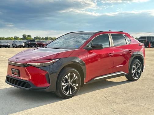 Supersonic Red 2024 Toyota bZ4X XLE