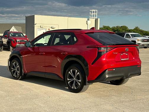 Supersonic Red 2024 Toyota bZ4X XLE