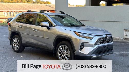 Silver Sky Metallic 2023 Toyota RAV4 Limited