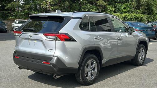 Silver Sky Metallic 2025 Toyota RAV4 Hybrid XLE