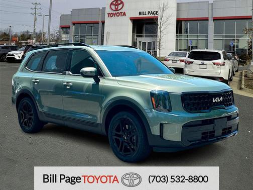 Jungle Green 2024 Kia Telluride EX X-Line