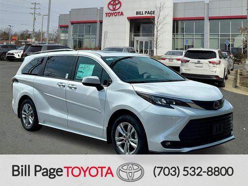 Pearl 2026 Toyota Sienna XLE