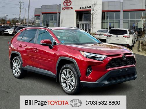 Ruby Flare Pearl 2024 Toyota RAV4 XLE Premium