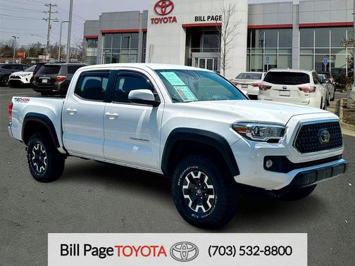 Super White 2019 Toyota Tacoma TRD Off Road