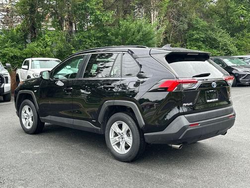 Midnight Black Metallic 2020 Toyota RAV4 Hybrid LE