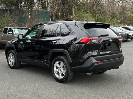 Midnight Black Metallic 2020 Toyota RAV4 Hybrid LE