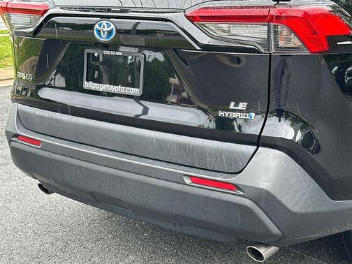 Midnight Black Metallic 2020 Toyota RAV4 Hybrid LE