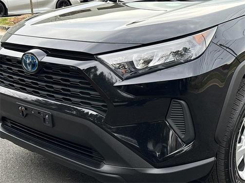 Midnight Black Metallic 2020 Toyota RAV4 Hybrid LE