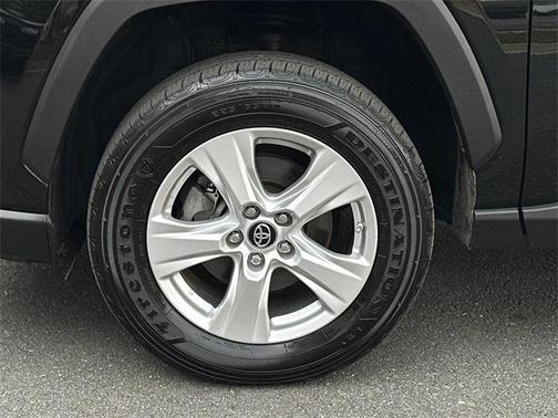 Midnight Black Metallic 2020 Toyota RAV4 Hybrid LE