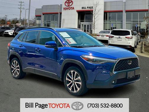 Blue Crush Metallic 2024 Toyota Corolla Cross XLE