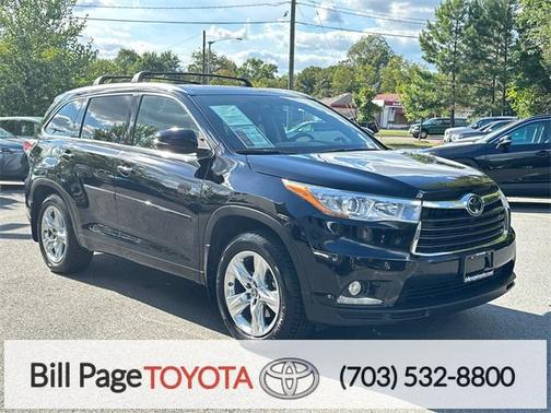 2016 Toyota Highlander Limited Platinum