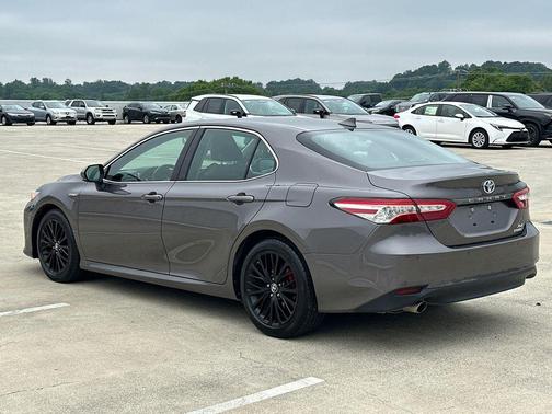 Predawn Gray Mica 2019 Toyota Camry Hybrid XLE