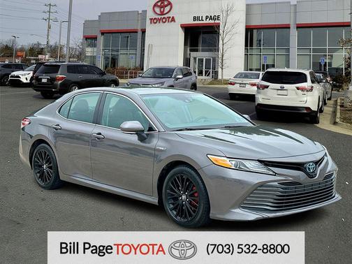 Predawn Gray Mica 2019 Toyota Camry Hybrid XLE