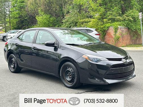 Black Sand Pearl 2018 Toyota Corolla LE