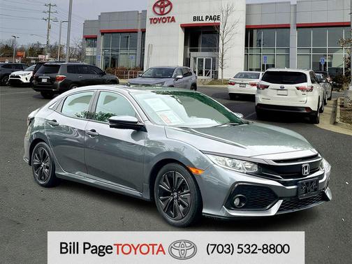 Gray 2019 Honda Civic EX